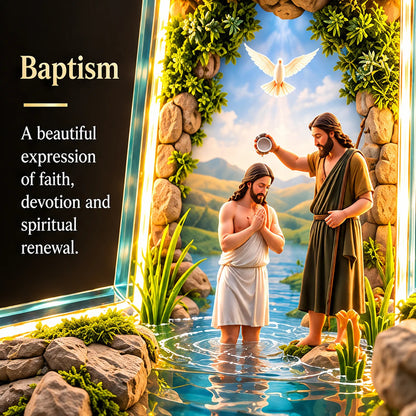 🔥Last Day 50% OFF🙏✝️ The Story of Jesus LED Cross Lamp ✨ 6 Biblical Scenes & Meaningful Christian Gift