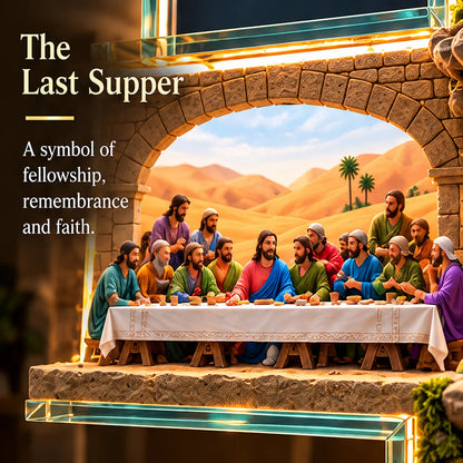 🔥Last Day 50% OFF🙏✝️ The Story of Jesus LED Cross Lamp ✨ 6 Biblical Scenes & Meaningful Christian Gift