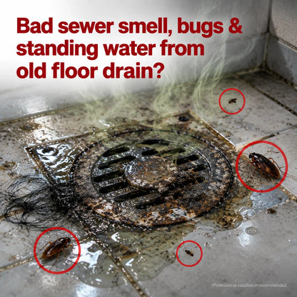 🛁 Thickened Stainless Steel Floor Drain | Anti-Odor & Anti-Pest Design