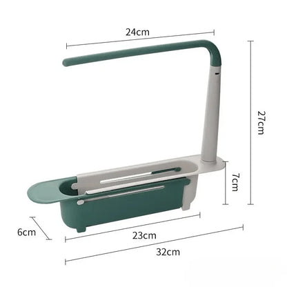 🔥Limited time 50% OFF-Telescopic Sink Storage Rack✨