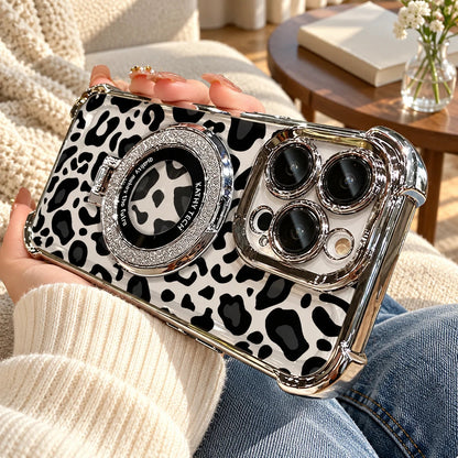 🔥Hot Sale 50% OFF🔥-Sexy Leopard Print Transparent Soft Silicone Shockproof Case for iPhone