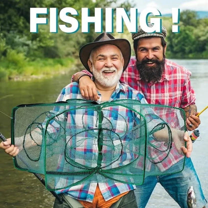 🔥Hot Sale 50% OFF🔥-Auto-Foldable Strengthened Fishing Trap Net