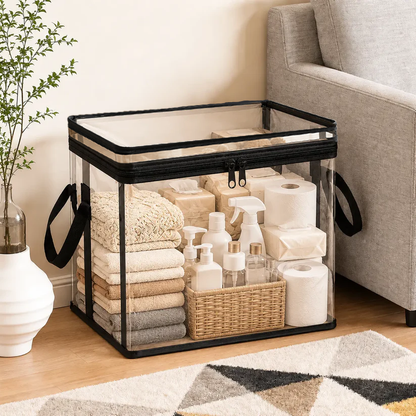 📦️Large Dustproof Storage Box with Handle