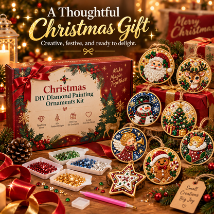 🔥Christmas Sale 49% OFF🎄 DIY Diamond Painting Ornaments Kit