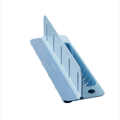 💦Foldable Kitchen Sink Splash Guard, ABS+TPE Water Splash Blocker with Suction Cups & Drainage Holes, Sponge Holder Design for Sink Edge🪣