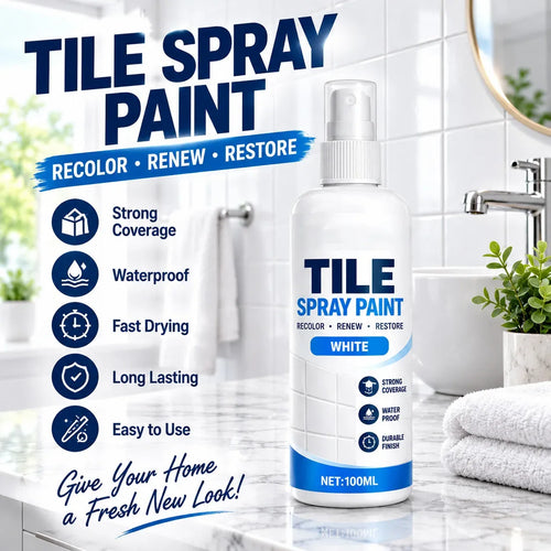 🔥2026 HOT SALE🎨Tile Renewal Spray Paint – Recolor & Refresh - 49% OFF!!!