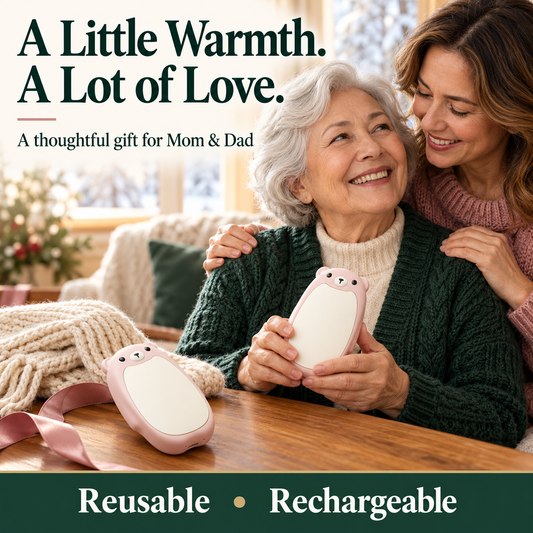 🎁Best Gift 🌟Hand Warmers Rechargeable - Cute Bear Design