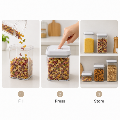 🔥HOT SALE LAST DAY 50%0FF 🎁🔥Press-to-Seal Airtight Food Storage Containers