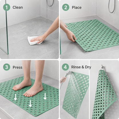 🔥HOT SALE LSAT DAY 50% OFF!!!🔥Quick-Drain Non-Slip Shower Mat