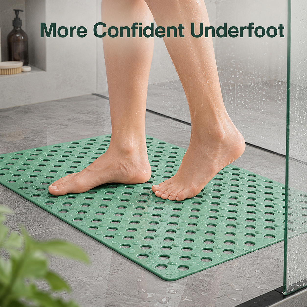 🔥HOT SALE LSAT DAY 50% OFF!!!🔥Quick-Drain Non-Slip Shower Mat