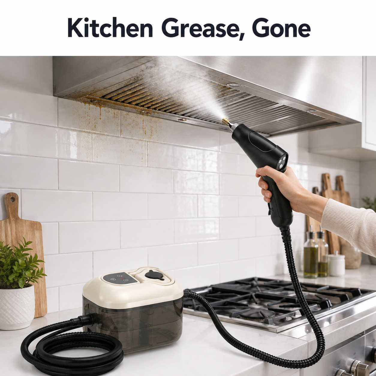 Portable 6-Level High-Pressure Steam Cleaner