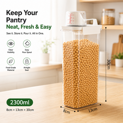 🔥Hot Sale 55% OFF🔥Food-Grade Airtight Storage Containers for Grains and Legumes