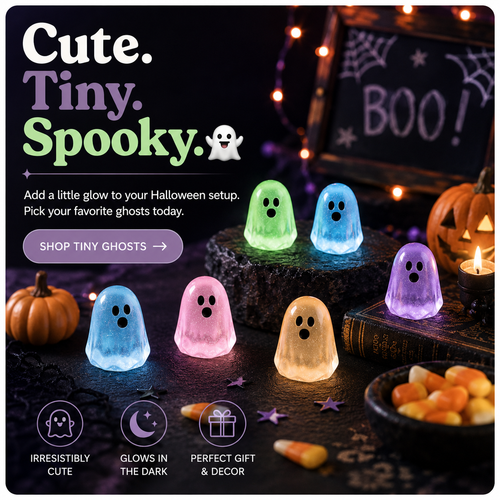🔥Limited time 50% OFF——Tiny Glow Ghosts 👻