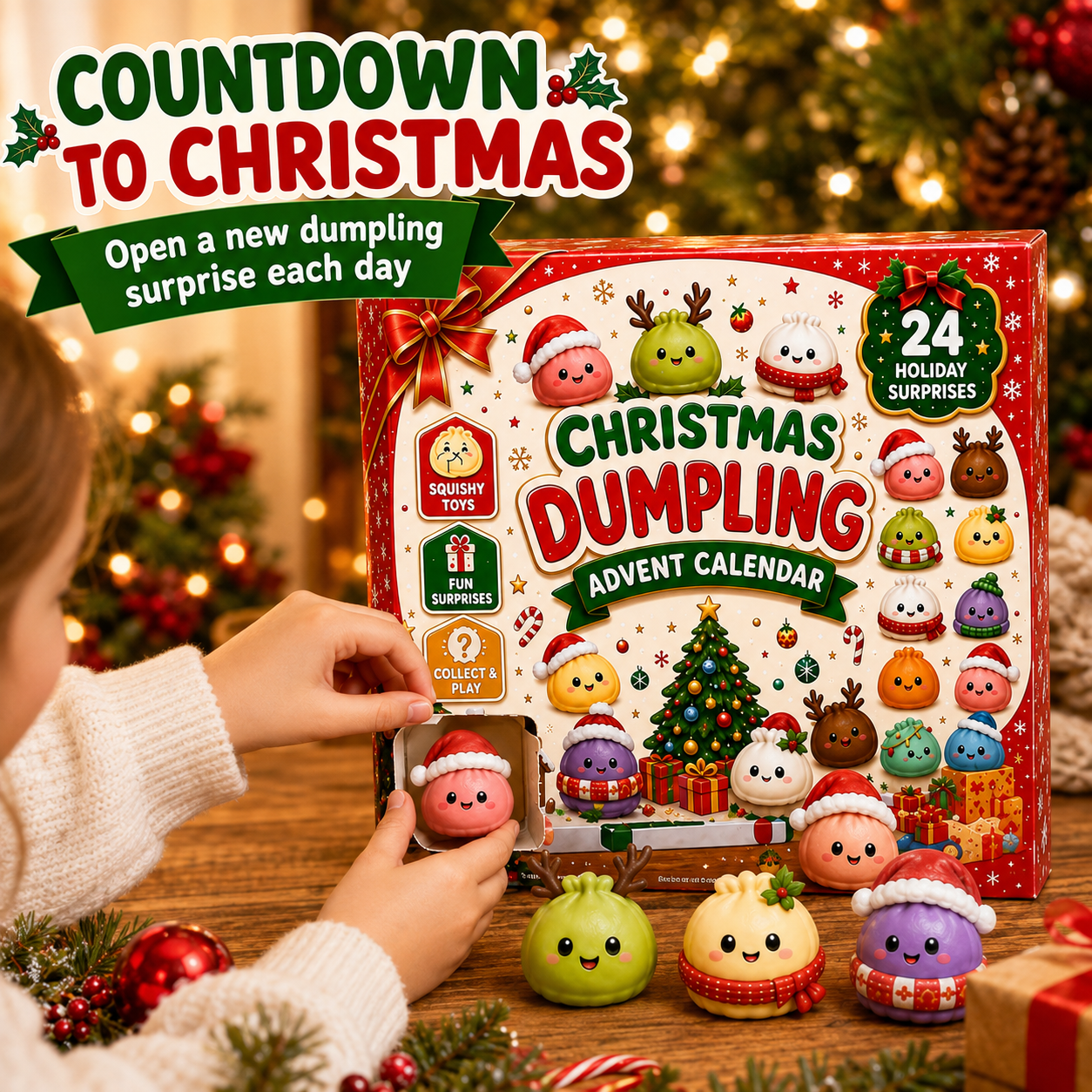 🔥Limited time 50% OFF — Christmas Squishies Advent Calendar 2026
