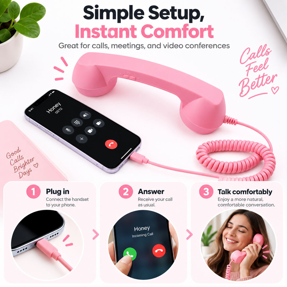 🔥LIMITED-TIME 50% OFF — Retro Phone Handset