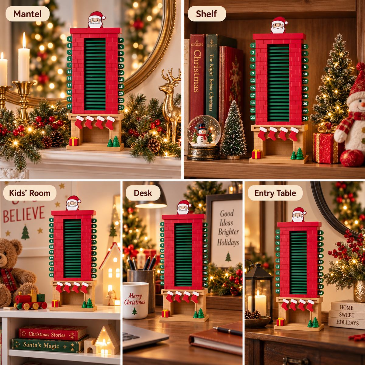 🎅 Limited-time 50% off — Santa chimney countdown advent calendar