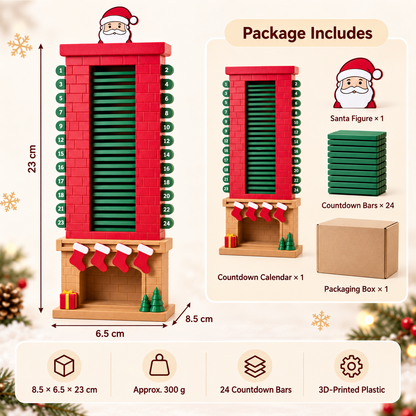 🎅 Limited-time 50% off — Santa chimney countdown advent calendar