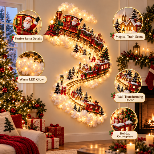 🎄 Limited-time 50% off — Christmas magic trail wall light