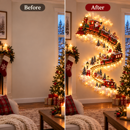 🎄 Limited-time 50% off — Christmas magic trail wall light