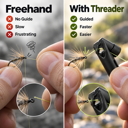 🎣 Limited time 50% off – Magnetic fly threader tool