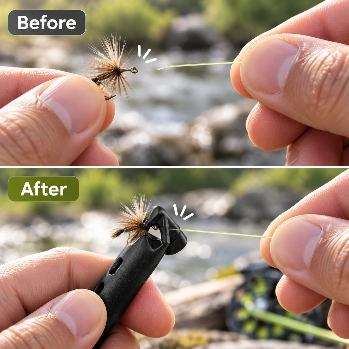 🎣 Limited time 50% off – Magnetic fly threader tool