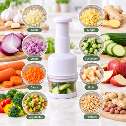 🥕 Limited-time 50% off — Manual press food chopper