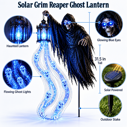 👻 Limited-time 50% off — Solar grim reaper ghost lantern