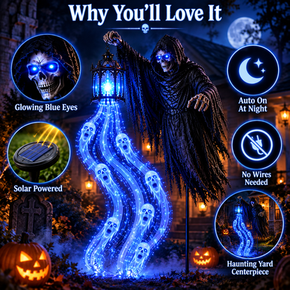 👻 Limited-time 50% off — Solar grim reaper ghost lantern