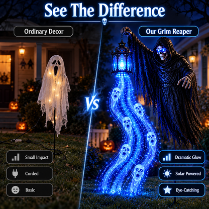 👻 Limited-time 50% off — Solar grim reaper ghost lantern