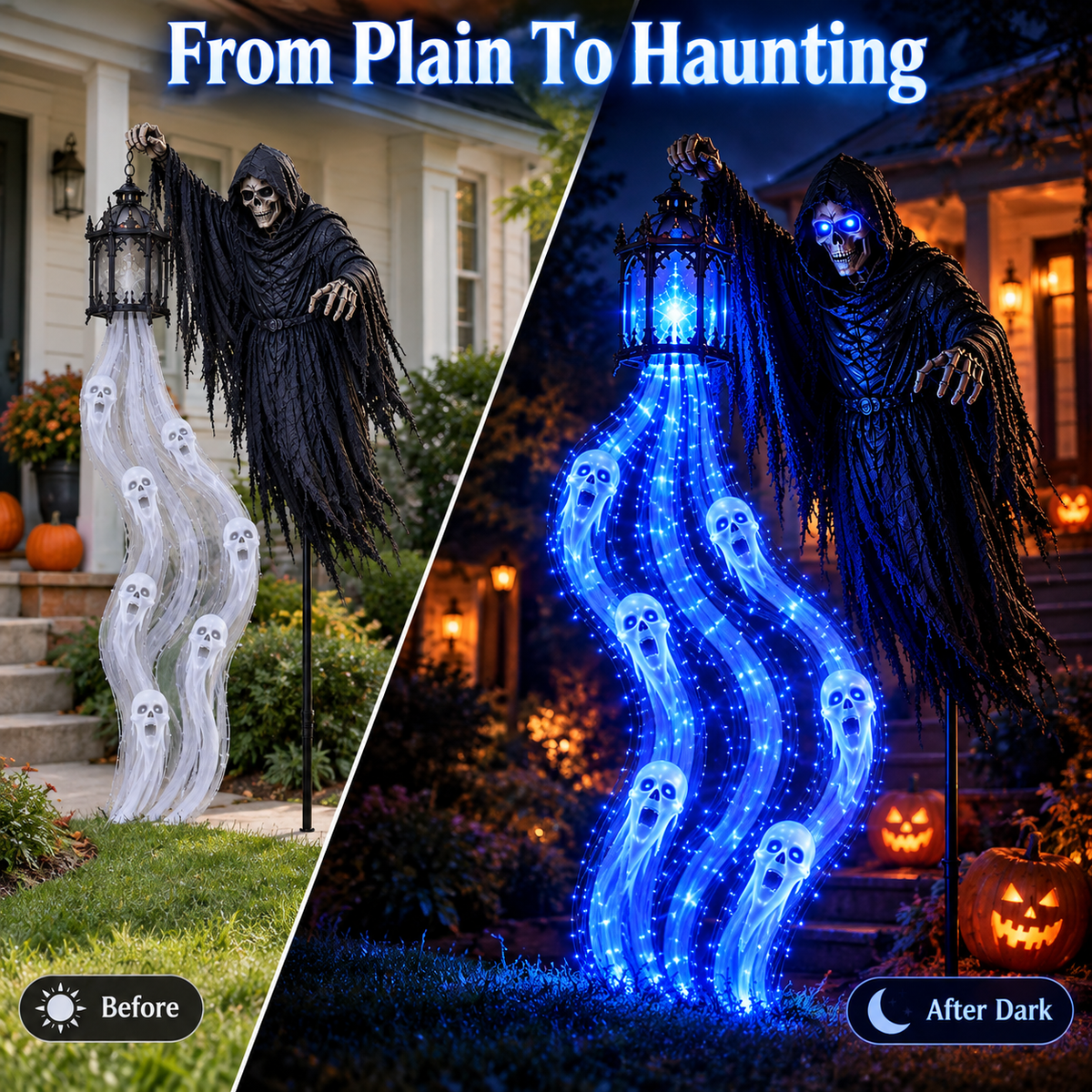👻 Limited-time 50% off — Solar grim reaper ghost lantern