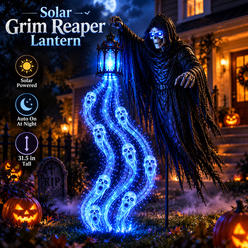 👻 Limited-time 50% off — Solar grim reaper ghost lantern