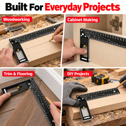🔥 Limited-time 50% off — Multi-angle precision combination square