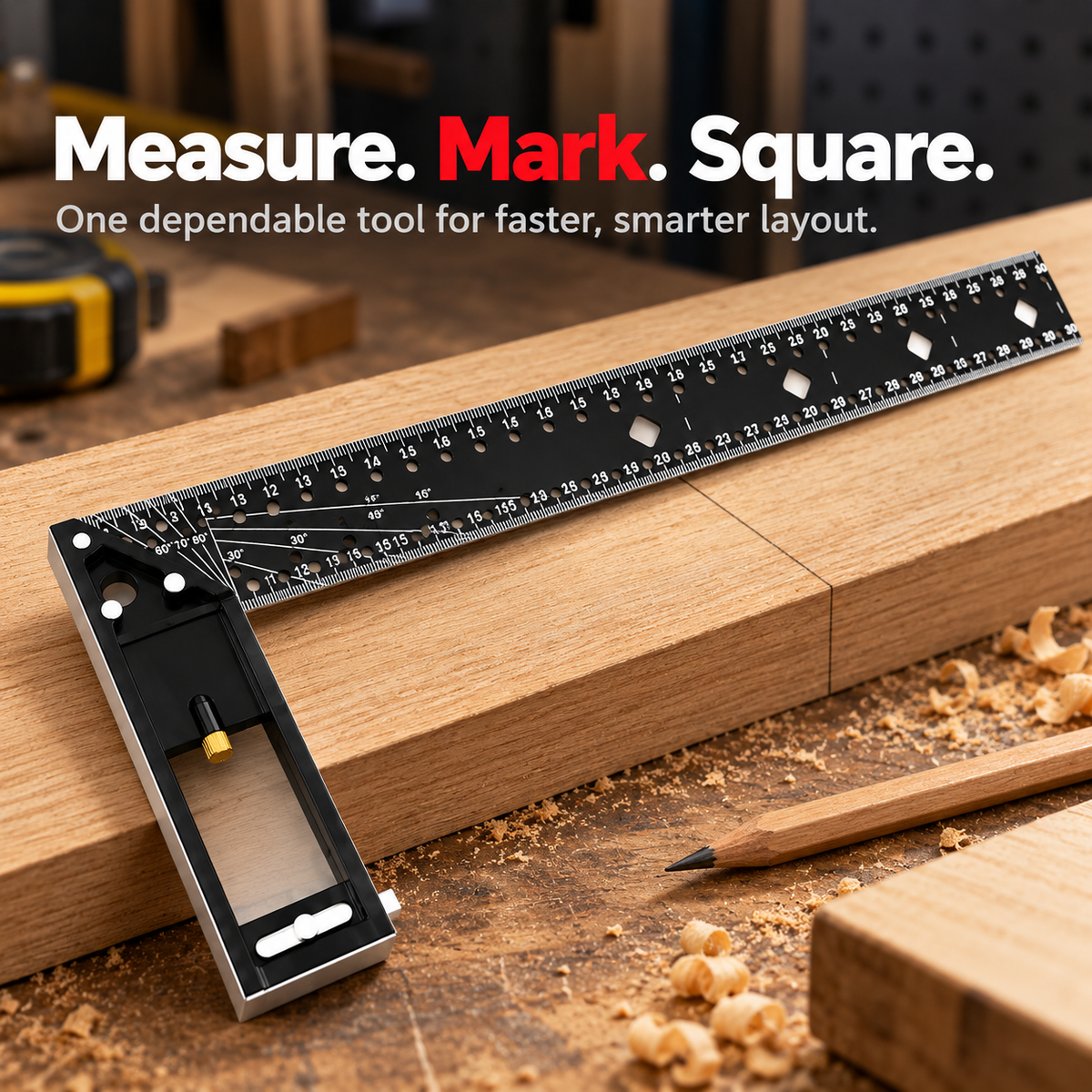 🔥 Limited-time 50% off — Multi-angle precision combination square