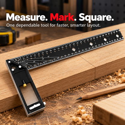 🔥 Limited-time 50% off — Multi-angle precision combination square