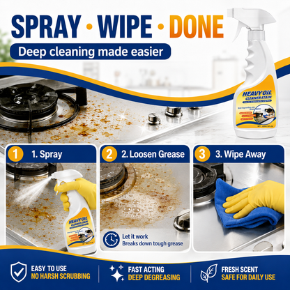 Spray Away Tough Kitchen Grease