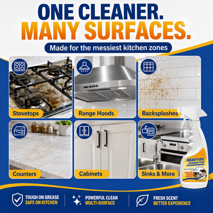 Spray Away Tough Kitchen Grease