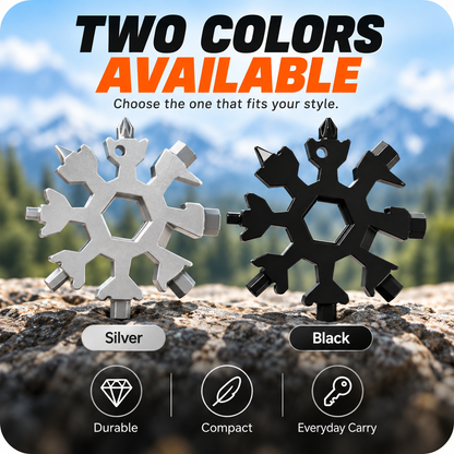 🔥 LIMITED-TIME 50% OFF — 18-in-1 Snowflake Multi-Tool ❄️🔧
