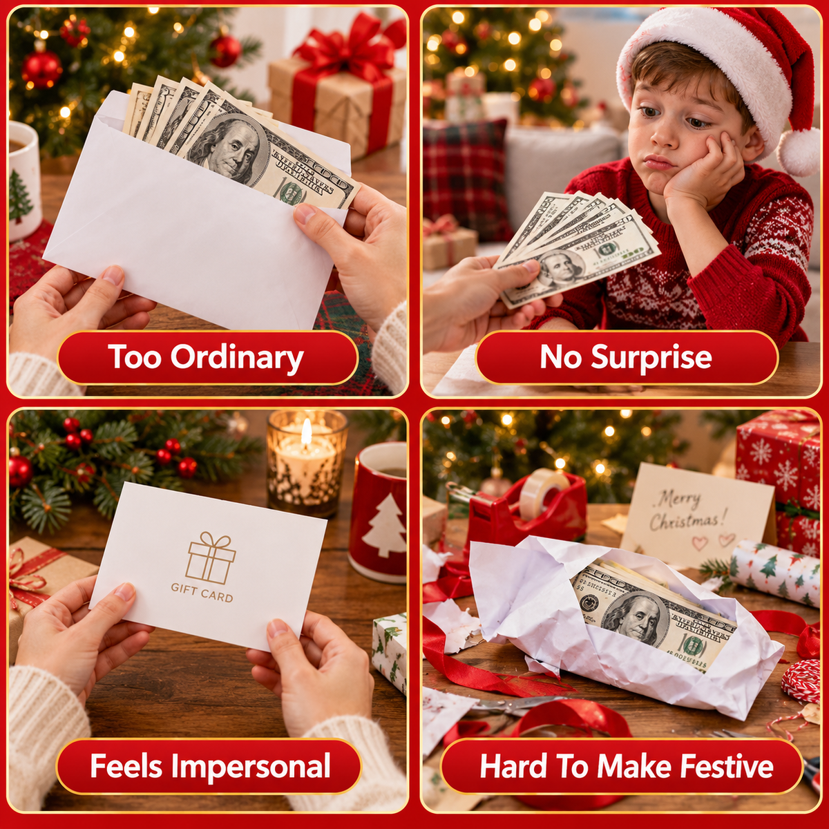 🎄 Limited-time 50% off — Christmas cash surprise envelope