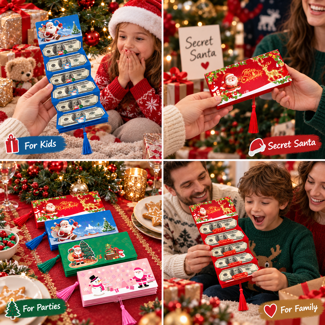 🎄 Limited-time 50% off — Christmas cash surprise envelope