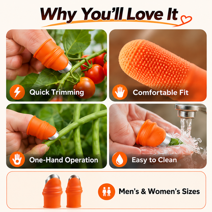 🔥 LIMITED-TIME 50% OFF — EASY-GRIP THUMB KNIFE & FINGER GUARD SET