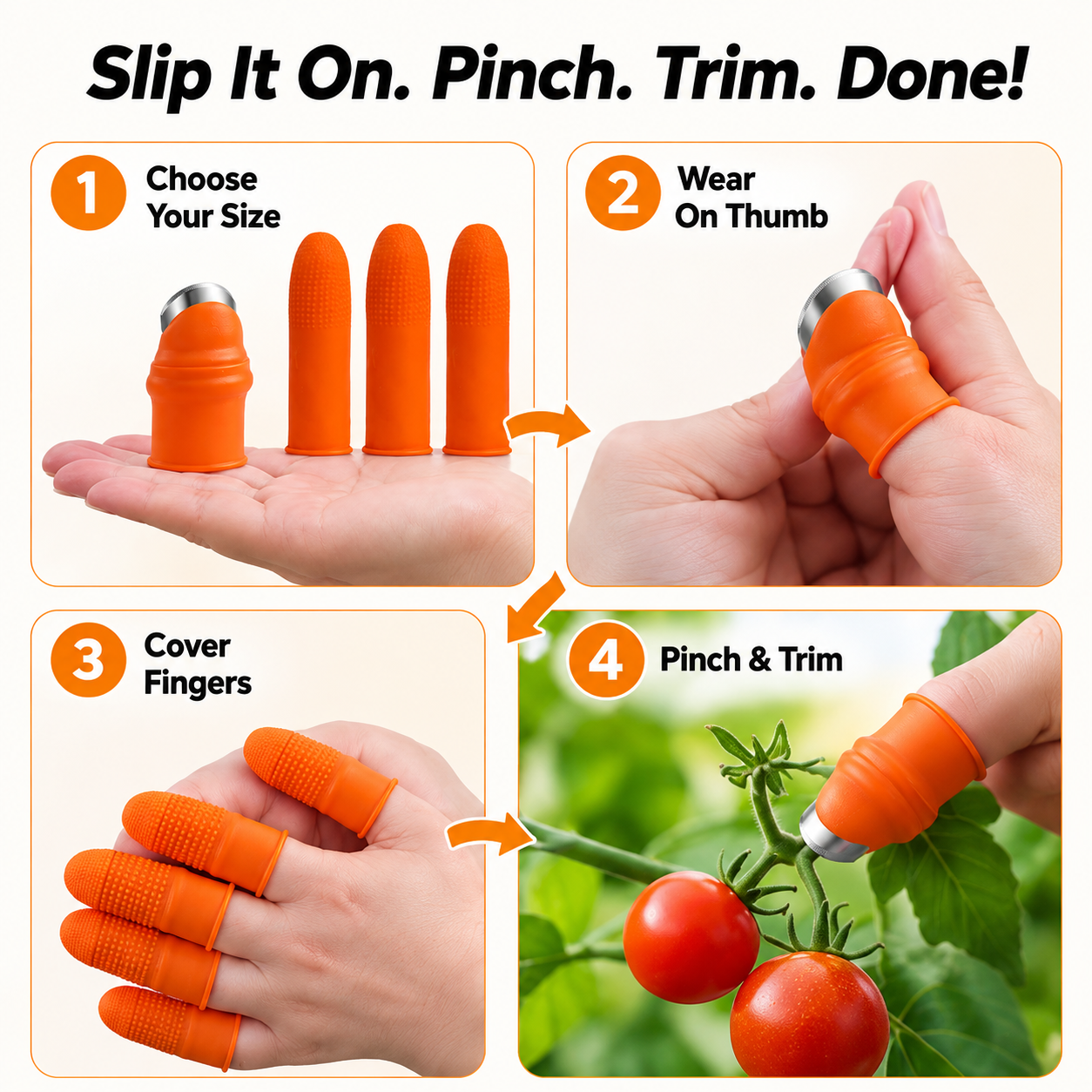 🔥 LIMITED-TIME 50% OFF — EASY-GRIP THUMB KNIFE & FINGER GUARD SET
