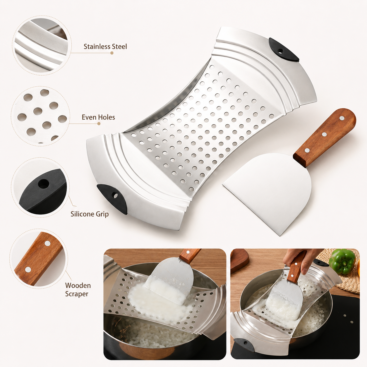 🔥 LIMITED-TIME 50% OFF — Stainless Steel Dough Drop Maker Set