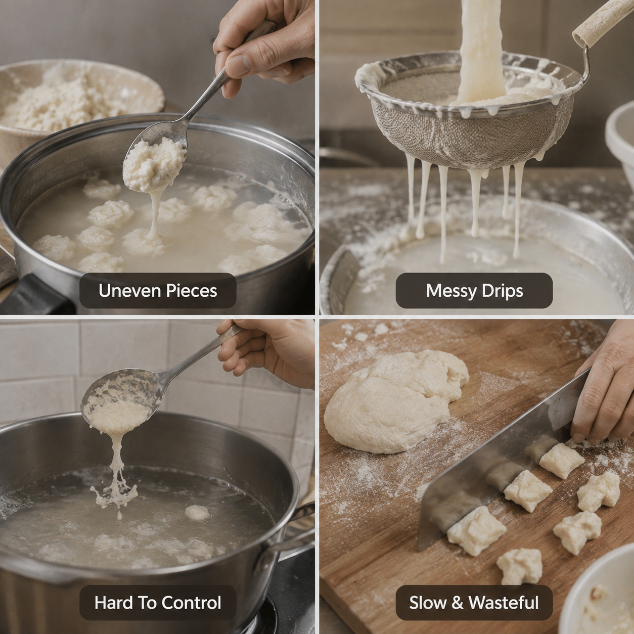 🔥 LIMITED-TIME 50% OFF — Stainless Steel Dough Drop Maker Set