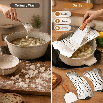 🔥 LIMITED-TIME 50% OFF — Stainless Steel Dough Drop Maker Set