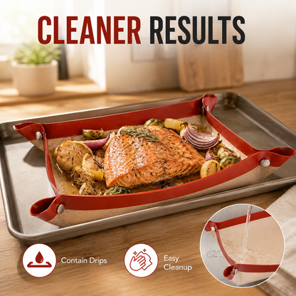 🔥 Limited time 50% off – Snap & bake 2-in-1 silicone baking mat