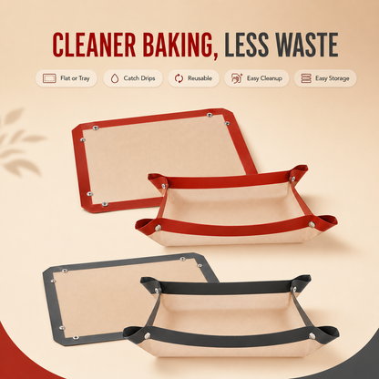 🔥 Limited time 50% off – Snap & bake 2-in-1 silicone baking mat