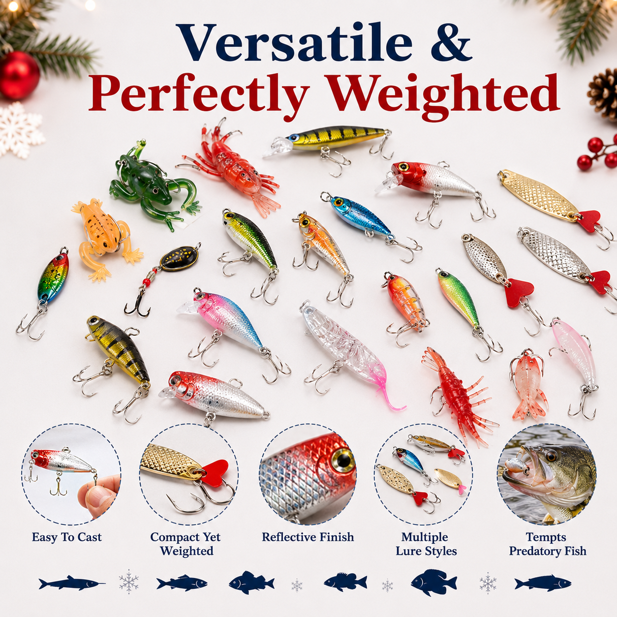 🔥 LIMITED-TIME 50% OFF🎣 24 Days of Fishing Surprises –  The Ultimate Christmas Gift for Anglers