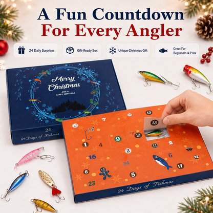 🔥 LIMITED-TIME 50% OFF🎣 24 Days of Fishing Surprises –  The Ultimate Christmas Gift for Anglers