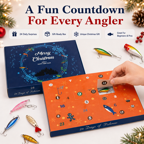 🔥 LIMITED-TIME 50% OFF🎣 24 Days of Fishing Surprises –  The Ultimate Christmas Gift for Anglers