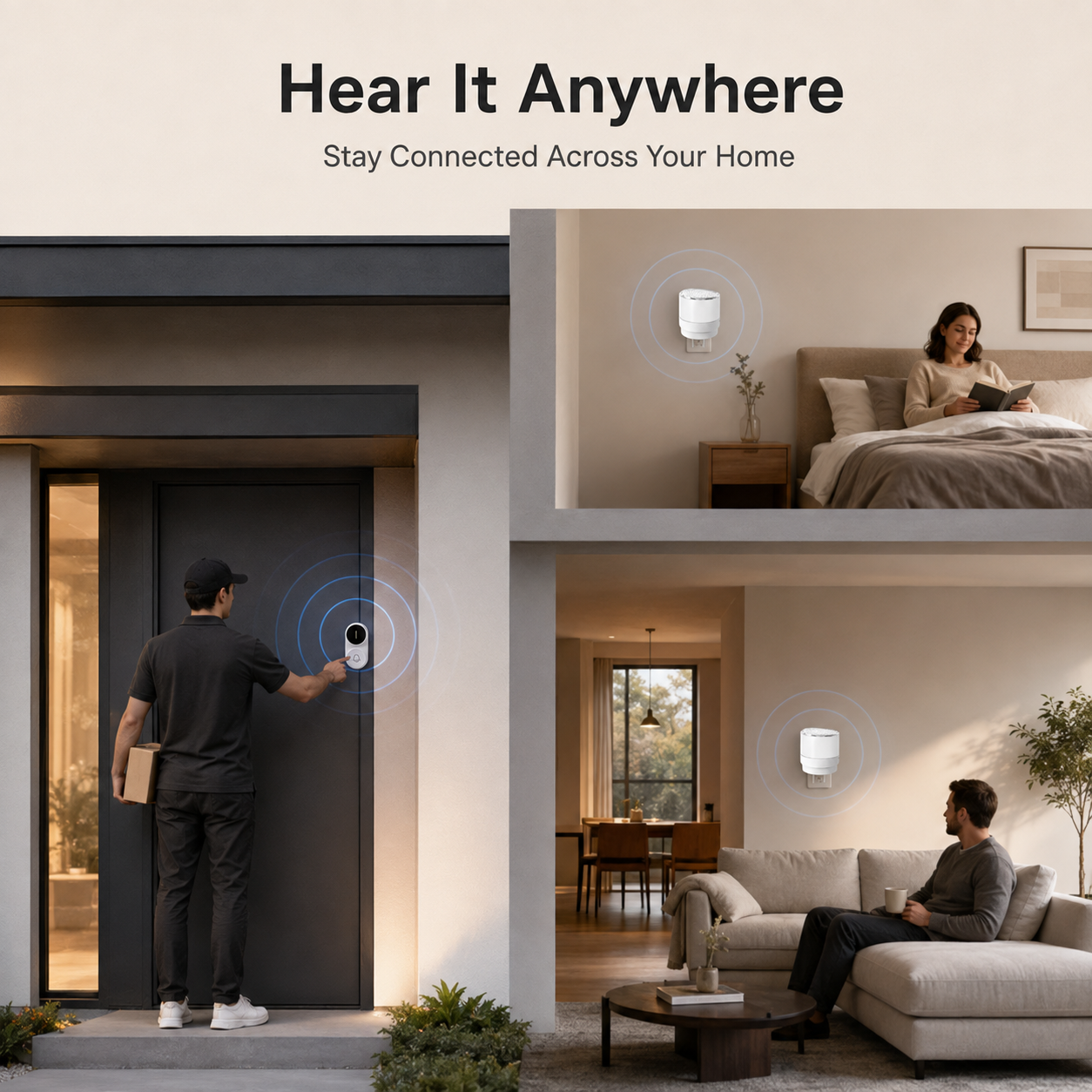 🔥 Limited Time 50% Off | Smart Wireless Doorbell